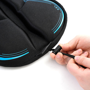Housse de coussin de siège confortable rembourrée en gel et mousse à mémoire de forme de style simple pour vélo <span class=keywords><strong>Peloton</strong></span> et utilisation intérieure et extérieure - Product Image 5