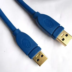 Cavo USB 3.0 da A A maschio, cavo USB maschio A maschio cavo USB con connettore placcato in oro