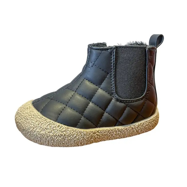 Wholesale New Style Factory Wholesale Children'S Genuine Leather Boots Breathable Boys And Girls Shoes Wide Soft Outsole Shoes