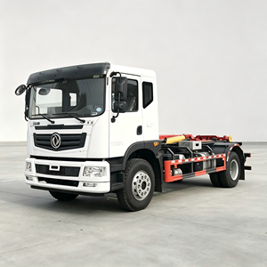 Nouveau camion à benne basculante Dongfeng Huashen T5 avec station de traitement des déchets mobile et benne basculante amovible pour la construction urbaine - Product Image 3