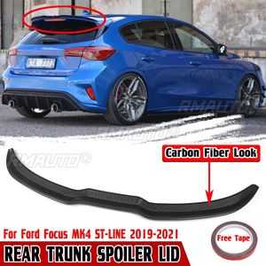 Nuevo alerón trasero para maletero de coche Ford Focus MK4 ST-LINE 2019 2020 2021, alerón de maletero trasero, alerón de cola, alerón de puerta trasera - Product Image 1