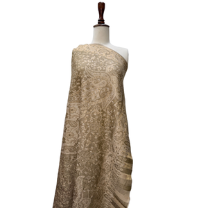 Factory Direct Custom Jacquard <b>Shawl</b> Jamawar Pattern Soft Comfortable Woven Winter Fashion OEM ODM Bulk Supplier - Product Image 2