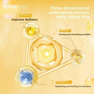 <strong>Timeless</strong> 20% VC Serum Ferulic Acid Fades Pigmentation Boosts Antioxidant Repair Combats Aging Brightens Hydrates 30ml for Men - Product Image 2