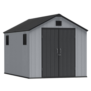 <span class=keywords><strong>Caseta</strong></span> de Jardín de Plástico DIY 8x12 con 10 Años de Garantía, 32% Menos Tornillos, Montaje Rápido, Precio Mayorista - Product Image 3