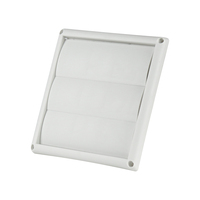 Grille de ventilation carrée en plastique pour conduit d'air mural, sortie de ventilateur extracteur de sèche-linge, ventilation de plafond et de sous-plafond