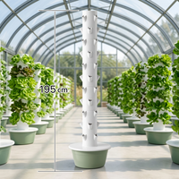Système de culture hydroponique vertical à 11 étages pour légumes et herbes