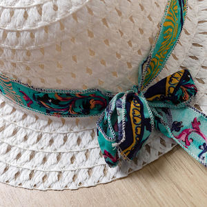 Ensemble de vêtements d'été pour filles Bear Leader, sans manches, style folk, avec short et chapeau - Product Image 4