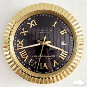 Horloge murale numérique de luxe pour la décoration de la maison, style moderne, cadran unique, en fer, Art Déco, 3D, quartz analogique, pour salon - Product Image 5