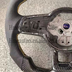 Brand New Wholesale Perforated Leather Carbon Fibre Fibre <b>Car</b> Steering Wheel for Volkswagen Golf 7.5 GTI MK7 <b>Car</b> Steering Wheel - Product Image 5