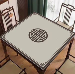 Tapete de Lujo para Mesa de Mahjong y Póker con Superficie de Gamuza de Alta Tecnología, Antideslizante, Reductor de Ruido, Fácil de Limpiar y Resistente a las Manchas para Uso Doméstico - Product Image 6