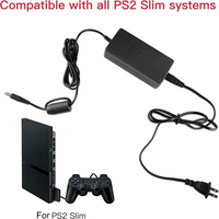 Alimentation PS2 pour PS2 Adaptateur secteur Prise EU US 100-240V DC 8.5V Câble de charge Cordon Chargeur pour PS2 Slim 70000