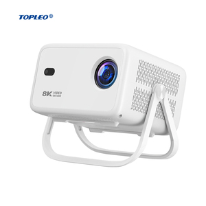 Projecteur intelligent portable Topleo WiFi LED Full HD Android 14 4K Vidéo Mini projecteur domestique avec haut-parleurs intégrés courte focale - Product Image 1