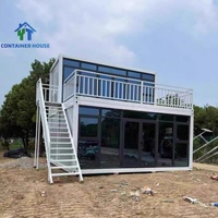 Maison conteneur préfabriquée personnalisée, démontable et en kit, pour bureau, dortoir, résidence