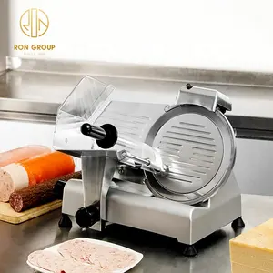 Fabriek Prijs Hoge Kwaliteit Restaurant Hotel Semi Automatische Blade Voedsel Roestvrij Staal Vlees Snijmachine