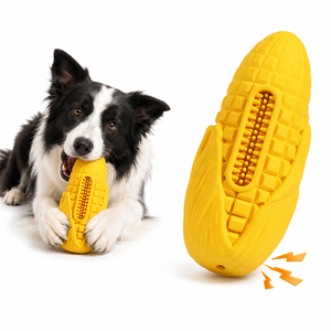 Jouet à mâcher durable en caoutchouc naturel <span class=keywords><strong>pour</strong></span> <span class=keywords><strong>chien</strong></span>, bâtonnet moléaire <span class=keywords><strong>pour</strong></span> soins dentaires, jouet couineur <span class=keywords><strong>pour</strong></span> animaux agressifs, jeu interactif - Product Image 1