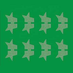 กระดานลายพลอยเทียมแบบกำหนดเองสำหรับแม่แบบทำโลโก้แบบ DIY แผ่นหินแบบติดด้วยความร้อนดีไซน์พลอยเทียม - Product Image 2