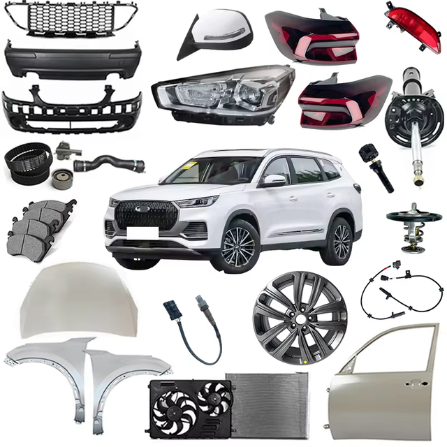 Factory Wholesale Car Accessories Headlight Front Bumper Trunk Engine for Jac Spare Parts Jac I7 A5 s2 S3 S4 S5