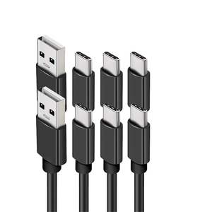Universal 6/7/8 Line <b>Type</b>-<b>C</b> <b>USB</b> Charger <b>Cable</b> with PVC Jacket for 6A Fast Charging and 12 Months Warranty - Product Image 3
