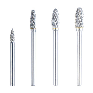 Hx0307m03 H Type Tungsten Steel Grinding Head 3mm Single Groove For Metal Grinding And Engraving - Product Image 2