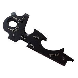 Porte-clés en acier inoxydable, porte-clés pratique, porte-clés multifonctionnel, porte-clés multi-outils, tournevis, ouvre-bouteille - Product Image 1