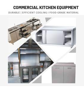 Mesa de <span class=keywords><strong>Trabajo</strong></span> de Acero Inoxidable para Cocina, Construcción Reforzada, Patas de Altura Ajustable, para Preparación de Alimentos <span class=keywords><strong>Comercial</strong></span> - Product Image 3