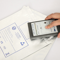 Reißverschluss-Standbeutel Dreifach Laminierte Antistatische Wiederverwendbare ESD-Aluminiumfolienbeutel für Unterhaltungselektronik Hohe Punktionssicherheit