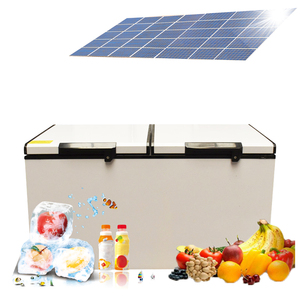 12 DC Factory Price Refrigerator Quality Assurance Ice Cream Deep <b>Freezer</b> Frozen Chest Solar Fridge - Product Image 2