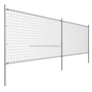 Gỉ bằng chứng CuộN hàng đầu trang trí <span class=keywords><strong>4x6</strong></span> chất lượng cao Hàn dây lưới hàng rào đôi vòng tròn hàng rào - Product Image 1
