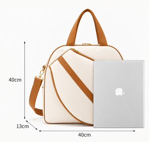 กระเป๋าใส่ไม้พายพิคเคิลบอล COMFIER ทำจากไนลอน ดีไซน์เรียบง่าย ทันสมัย สายสะพายปรับได้ มีช่องซิป เหมาะสำหรับทุกฤดูกาล วัยรุ่นและผู้ใหญ่ - Product Image 3