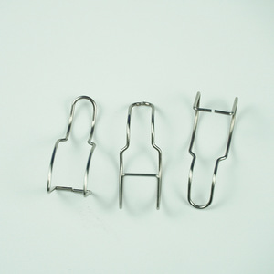 Tige de support en fil d'acier inoxydable en forme de C, pièces non standard personnalisables - Product Image 1