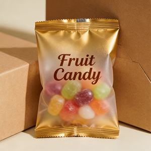 Sacs d'emballage alimentaire personnalisables en plastique transparent, résistants à l'humidité, thermoscellables, avec impression en héliogravure pour boulangerie - Product Image 1