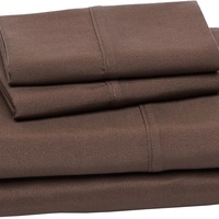 Ensembles de draps de lit ensemble de housse de couette en microfibre meilleure qualité