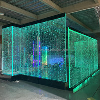 Meilleure vente : Panneau lumineux LED mural à bulles d'eau en métal, mobile, moderne, coloré, avec effets de danse, taille personnalisable, sans fil/tactile, effet mer