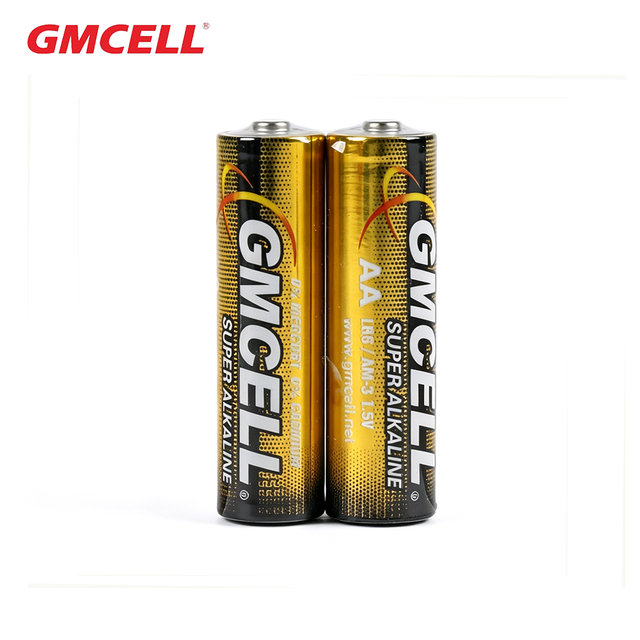 Heavy Duty Mercury-free Alkaline Battery 1.5V LR6 AA Non-rechargeable for Toys Remote Control Flashlight Consumer Electronics
