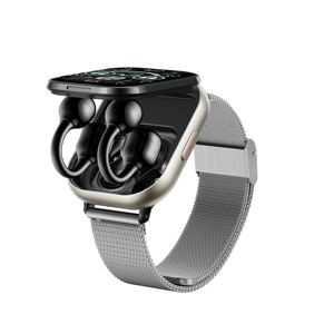 Auriculares Inteligentes DF D12 con Reloj Inteligente, 240 mAh, 28 mAh, Auriculares TWS, Control de Música Deportiva, Monitor de Salud, NFC - Product Image 6