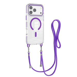 <span class=keywords><strong>Custodia</strong></span> Trasparente Anti-Ingiallimento <span class=keywords><strong>con</strong></span> <span class=keywords><strong>Tracolla</strong></span> per iPhone 17 Pro Max, Antiurto e Magnetica - Product Image 6