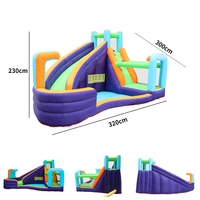 Château gonflable aquatique OEM Oxford pour piscine domestique et extérieure – Nouveauté !