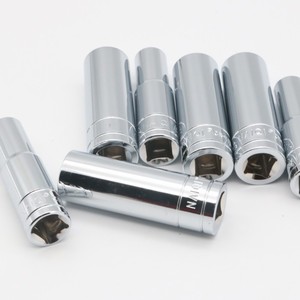 Naichi Extended Socket Set Metric Chrome Vanadium Steel Industrial Grade 8-32mm Manual Hexagon <b>Tool</b> Kit - Product Image 3