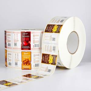 FX Personalized Logo Printing Waterproof Bathroom Room <b>Spray</b> Plastic <b>Bottles</b> Sticker Roll Custom Label for Car air Freshener - Product Image 6