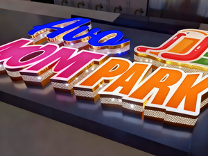 Letras Personalizadas con Perforaciones Laterales, Letrero Acrílico para Publicidad Exterior, Logotipo de Pared, Letrero para Área de Juegos <span class=keywords><strong>Infantil</strong></span>, Letrero para Tienda - Product Image 5