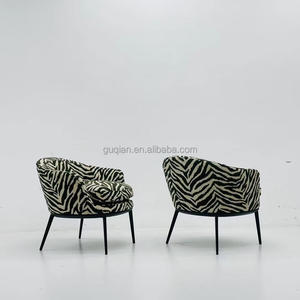 เก้าอี้โซฟาเดี่ยวพิมพ์ลายเสือดาวหรูหราทันสมัย - Product Image 5