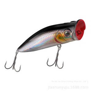 Kletter köder Black Fish Süßwasser köder Wave <span class=keywords><strong>Chopper</strong></span> Wasser oberflächen system Fern fischen Hahn-Mund Falscher Köder - Product Image 5