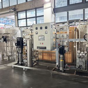 Üst Düzey 5000L/S Ultra Saf Su Filtrasyon Sistemi İki Aşamalı RO+EDI Cihazı PLC Dokunmatik Ekranlı - Product Image 5