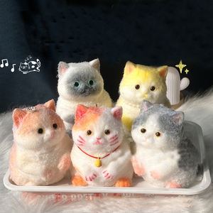 Fabrika doğrudan büyük şişman kedi sıkmak oyuncak stres giderici plastik figür çocuklar ve meşgul ofis çalışanları için her yaştan - Product Image 4