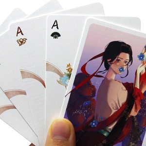 Giấy Lõi Đen Đức Chất Lượng Tốt Nhất Thẻ Bài Chỉ Số Thông Thường Hoàn Thiện Bằng Vải Lanh Ace - Product Image 6