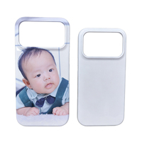 Coque de téléphone 3D sublimée à chaud, personnalisable, à couche unique, pour iPhone 18, 18 Pro, 18 Pro Max