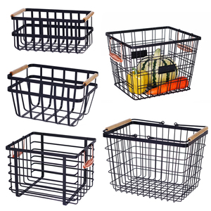 Cesta <span class=keywords><strong>de</strong></span> frutas decorativa <span class=keywords><strong>de</strong></span> alambre, cesta para drenar <span class=keywords><strong>verduras</strong></span> - Product Image 5