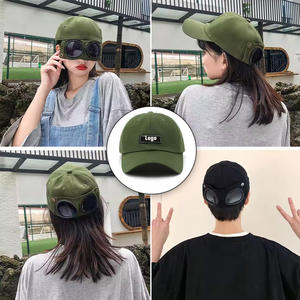 หมวกเบสบอลแบบกำหนดเองได้ สีสันสดใส สำหรับกิจกรรมกลางแจ้ง ระบายอากาศได้ดี ราคาถูก พร้อมแว่นตา - Product Image 5