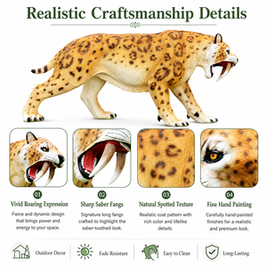 Statue de tigre réaliste <span class=keywords><strong>en</strong></span> fibre de verre, sculpture de faune <span class=keywords><strong>en</strong></span> PRV pour décoration extérieure de jardin, zoo, <span class=keywords><strong>parc</strong></span> de <span class=keywords><strong>safari</strong></span>, fournisseur - Product Image 5