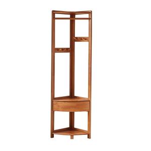 Design moderno tutto in legno massello <span class=keywords><strong>appendiabiti</strong></span> ad angolo con cassetto per camera da letto e soggiorno mobili per la casa - Product Image 5